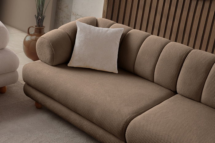 Atelier Del Sofa Gloria - Sofá de 3 plazas Latte